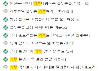 여기서도 부모 원수한테도 못할말 환자한테 퍼붓는 놈들 보고 이건 하는 생각 들어서 저기서도 저런놈들 보고 이게 사람새끼냐 하는 반응 하는 글도 올라왔는데 추천 비추 비율 봐라