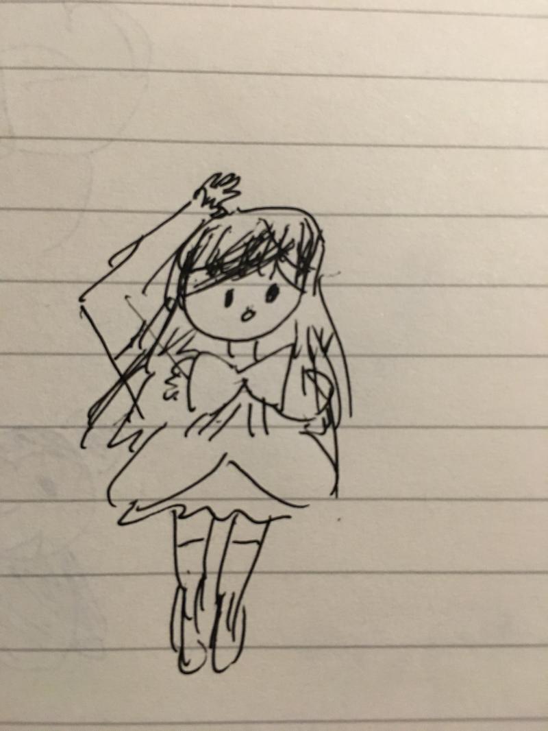 하얀 친구 좋아했음