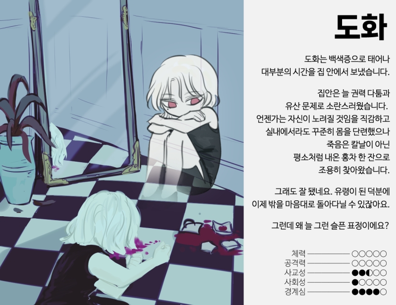 도화 초코몽 모모