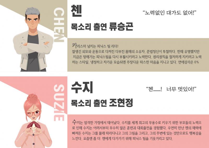 그밖의 다른 친구들 사진엔 없지만 찰스 여동생도 있어 내최애는 션이야 별명이 무려 눈초롱 이래 찰스가 지어줌 귀여워 인간 시고르자브종같애 근데 요즘은 찰스도 맘에드는듯 성우땜에