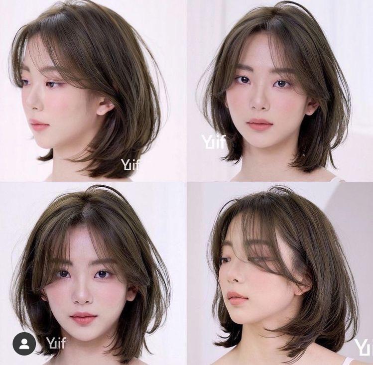 요렇게 지금 현재 앞머리 있는 상태야