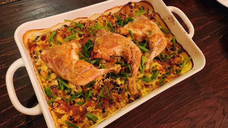 짜잔 맛있게 먹음 인분 인당 칼로리 레시피 컬리플라워 베이컨 동물성 생크림 ml 닭고기 시금치 버섯 눈대중으로 알아서 치즈 체다 파마산 모짤렐라 소금 후추 조리방법 베이컨