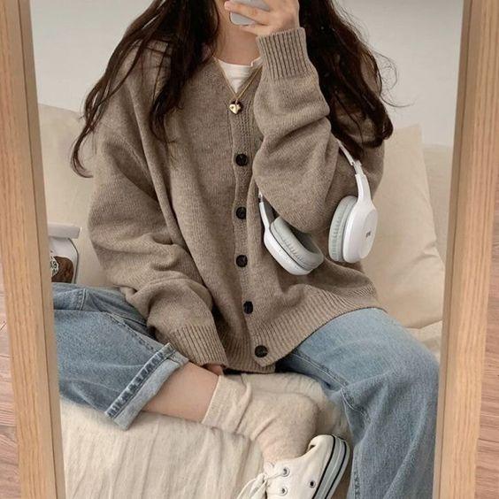 약간 캐주얼하게 입는 것도 예뻐