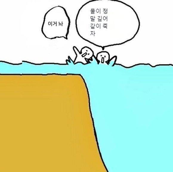 트위터에서 제발 육지로 내보내줘