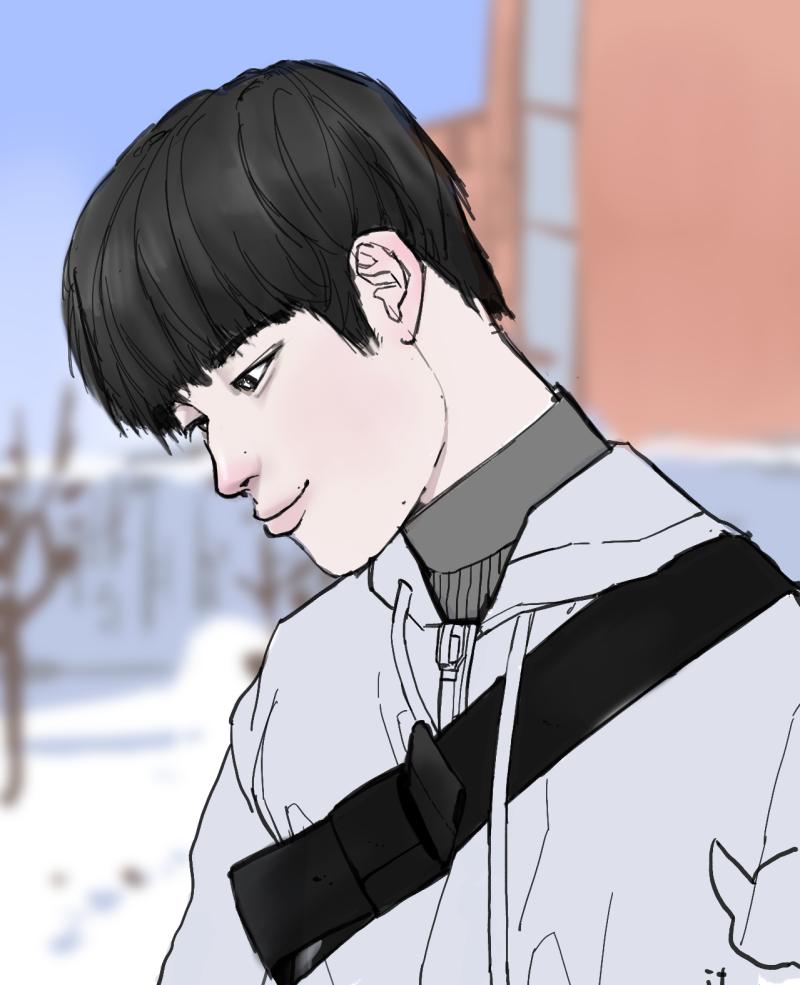 집가는 길에 귀여워보이길래 찍어놓은 사진 보고 그림 외박받은 남자친구는 하루 자고갔다 목걸이 선물 받은거 인증하기 위해 하고감 귀여움 요즘 남친 미모 물올랐다 좋아좋아 새해복