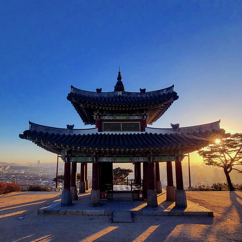 내려가기전에 풍경도 한번 담아주고