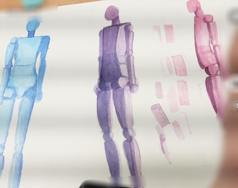 감을 잡았나 했는데 역시 아니었었음 물이 너무많고 고쳐지지가 않음