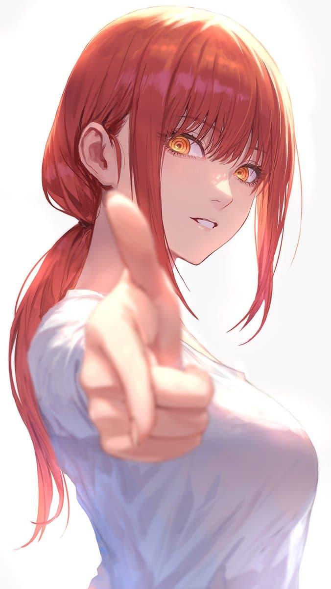 혹시 이런 머리스타일에 갈색머리이고 눈꼬리가 올라가다가 끝에는 내려간 눈매에 파란색 그리고 검은자켓에다 긴팔티 입은 여캐 가능할까 그림체랑 어울릴것 같아서 부탁하고 싶어
