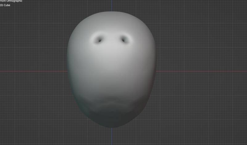 아니 일케 구멍이 잇는데 sculpt mode에서 메꿔서 shift 누르고 약간 스무스하게 만드는거 문지르면 다시 구멍 생김 여튼 메꿔짐 그냥 어케해