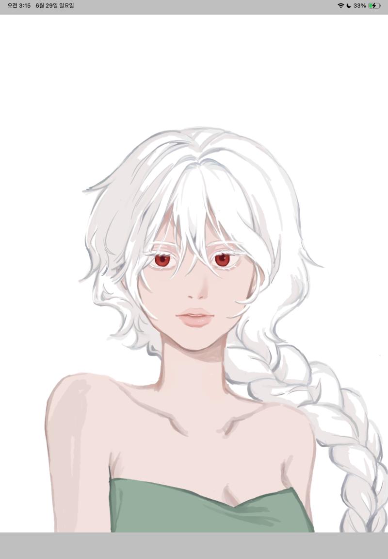 아니 이럴수가 갑자기 삘받아서 그렸는데 오늘 잘그려져서 도저히 참을수가 없엇음 그림 올리러 헐레벌떡 달려왓다
