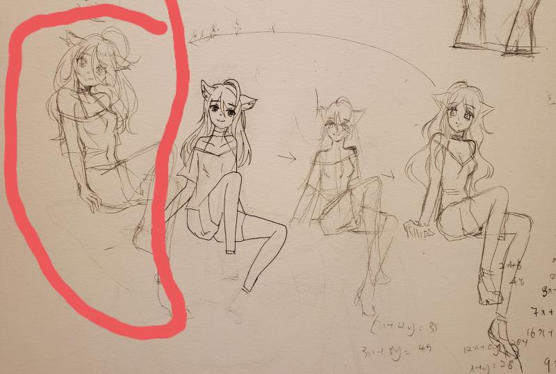 빨간 동그라미가 최근 그림 귀찮아서 보정은 안했당