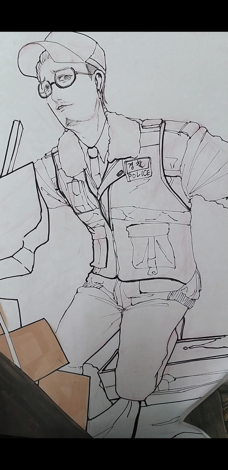 심심하니까 개월 그림도 올릴게 겁나 부끄럽다 이거