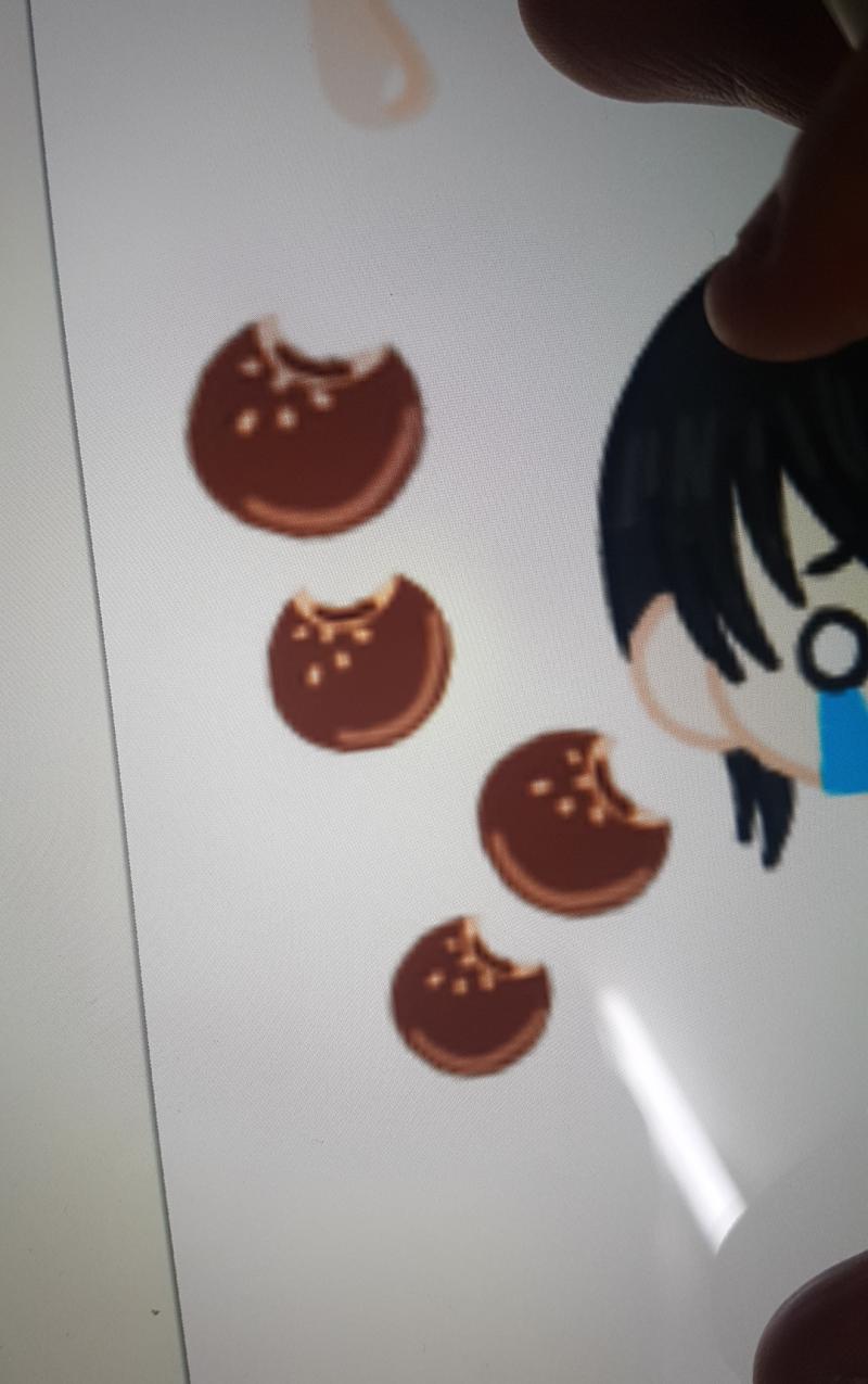 단팥빵을 제법 잘그리는