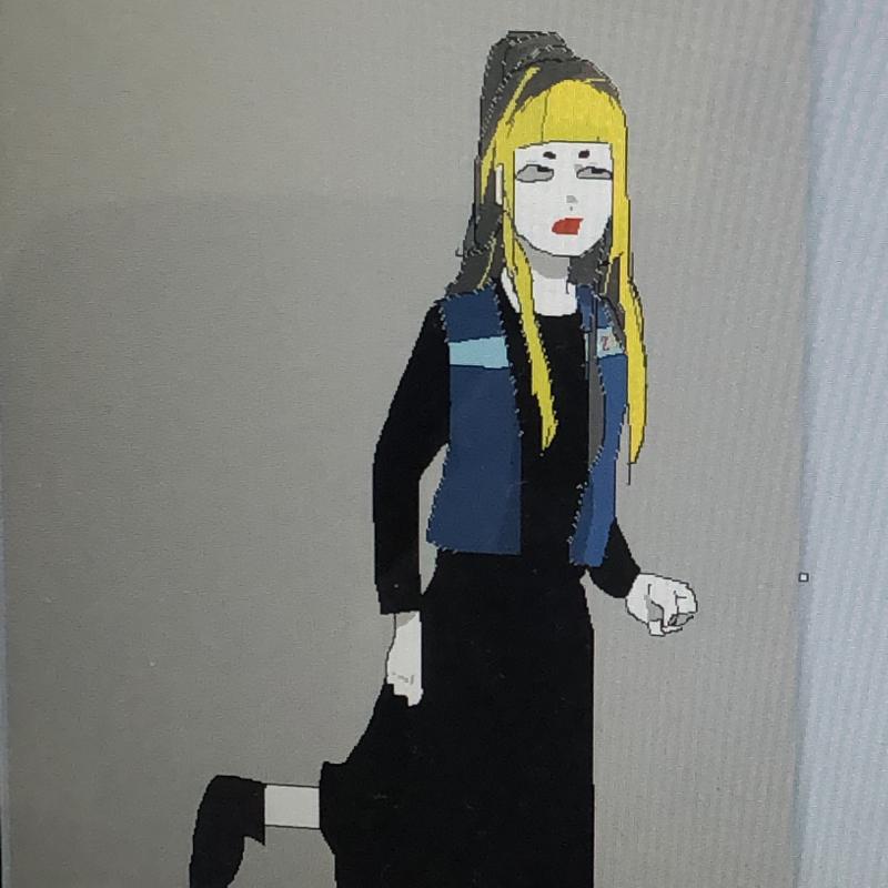 손가락 아쉽다 페인트