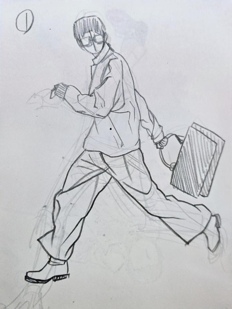 이분 크로키만 올리나요