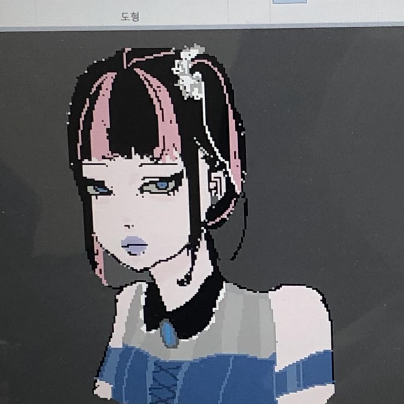 알림 몰랐어 보자마자 급하게 그림 첫번짼 몬하돌 참고햇어 너무 조아