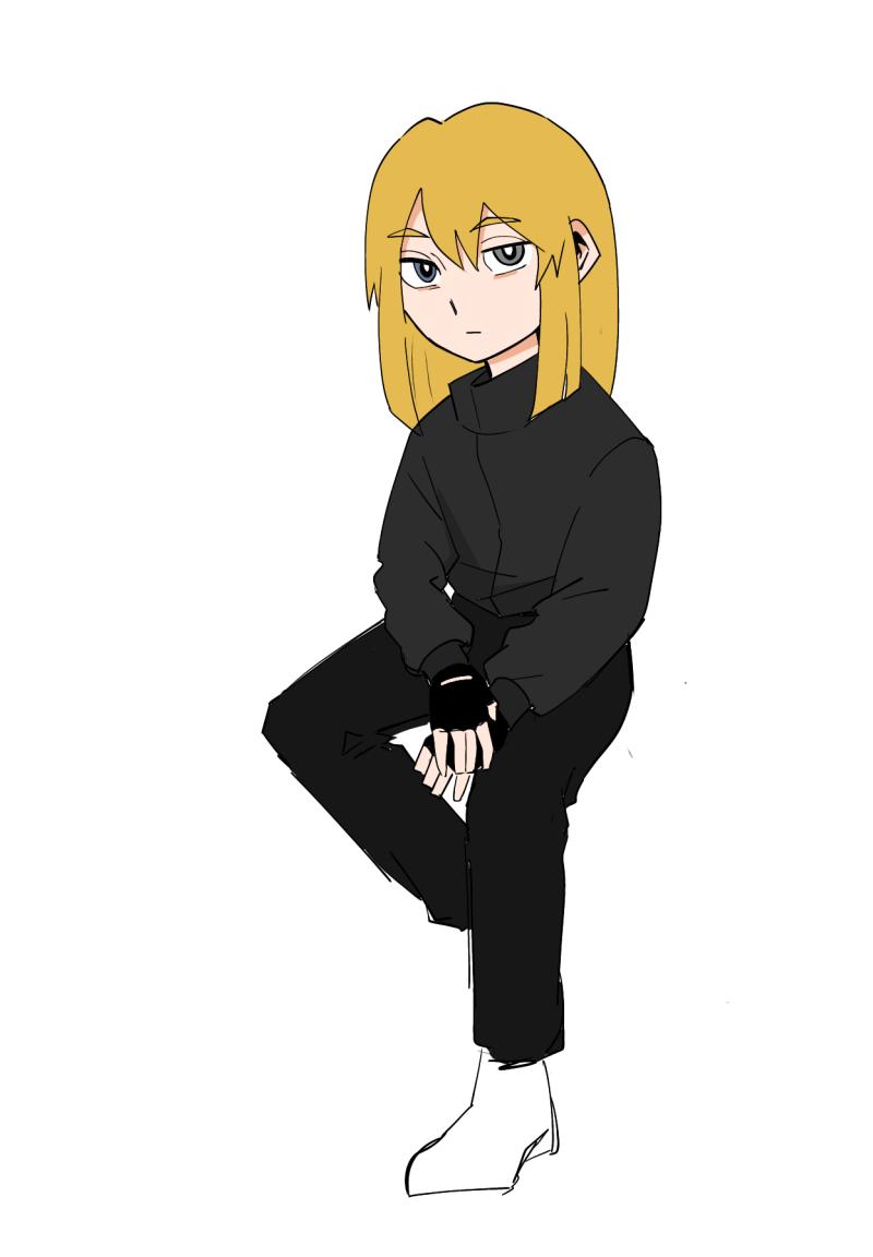 방금 하나 대충 그림