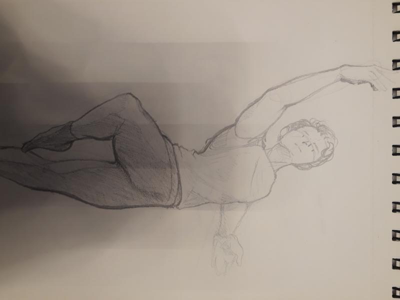올린다 손그림