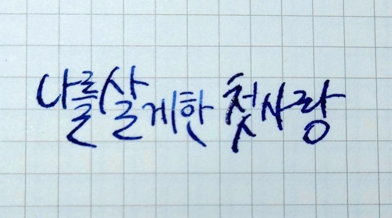 저조한 참여율을 높이기 위해 한글 글씨체도 받아보려고 근데 한글을 딱히 쓰는 아니라서 그냥저냥 편하게 신청 부탁함