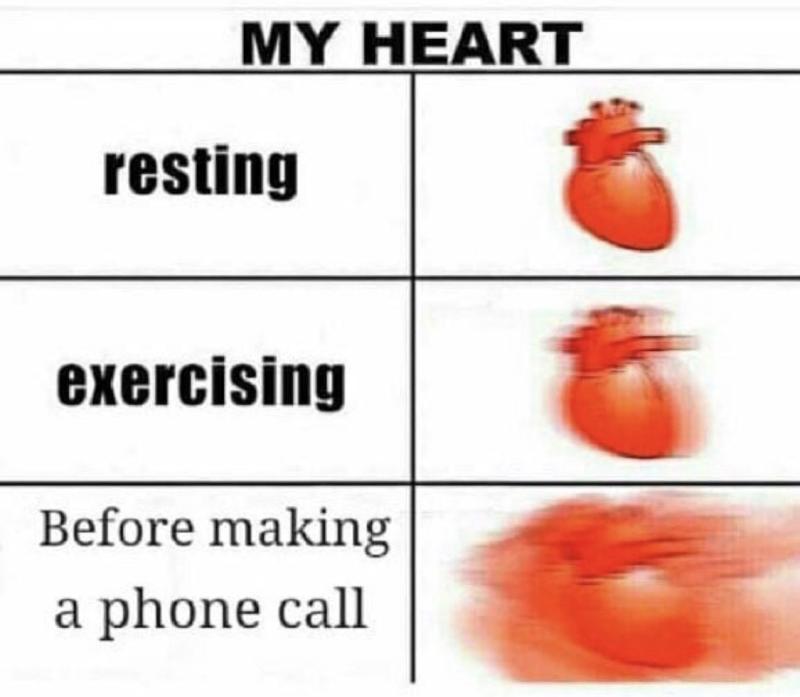 심장 평상시 운동 전화 걸기