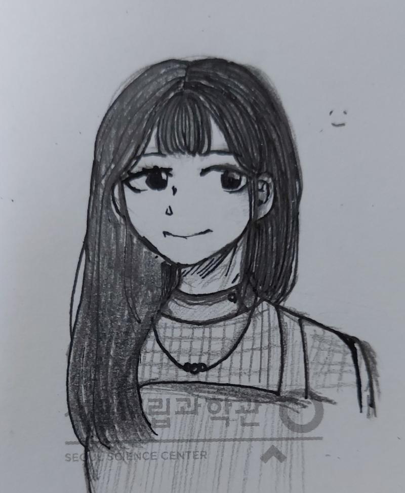 낮가리는 칭구 어색어색 입술꽉