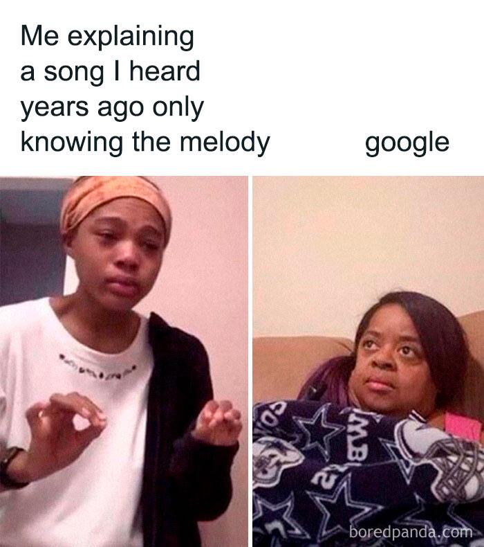 멜로디만 기억나는 구글 몇년전에 들었던 노래 설명하려는