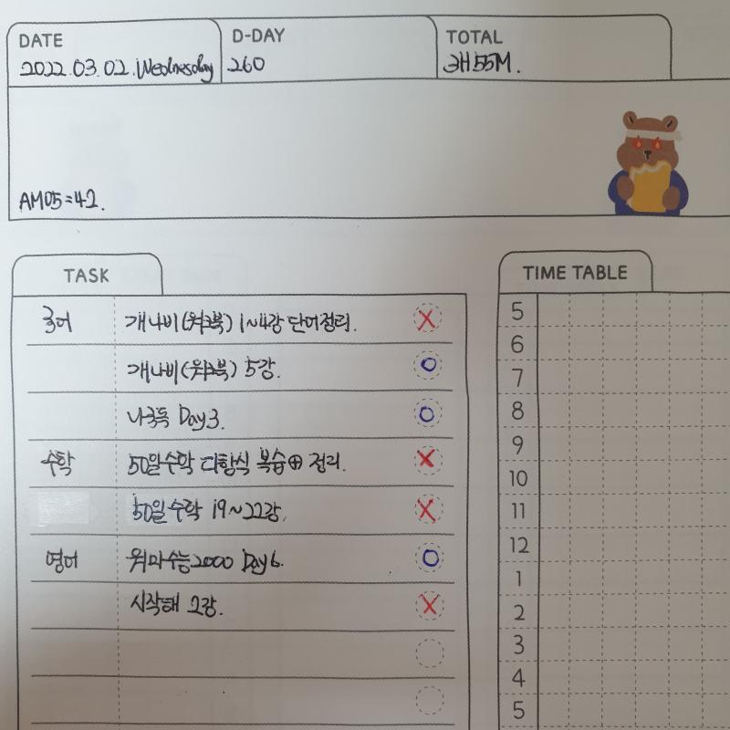 오늘 진짜 멘탈이 나가버렸다 한번에 완벽하게 끝내려고 하다보니까 시간은 시간대로 쓰는데 진도는 나가고 그렇다고 실력이 느는 같지도 않고 진짜 엄마 붙잡고 엄청 울었는데 일단