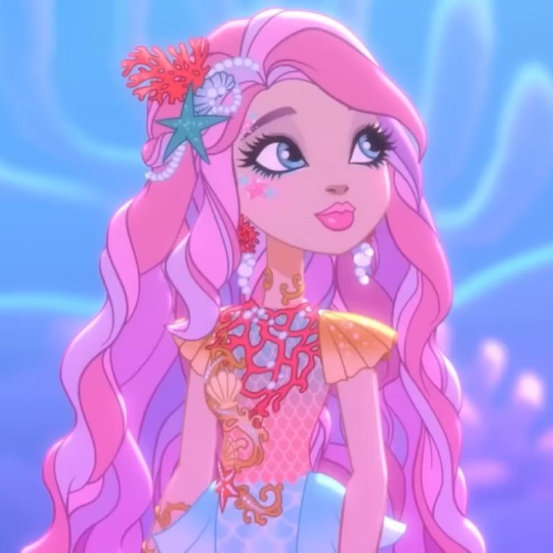 미쉘 머메이드 Meeshell Mermaid 골랐어 미쉘 설명은 인어공주의 딸인 그녀는 사람들에게 천천히 따뜻해지는 약간 수줍음이 많은 소녀이지만 착하고 아름다운 영혼이다 그녀는