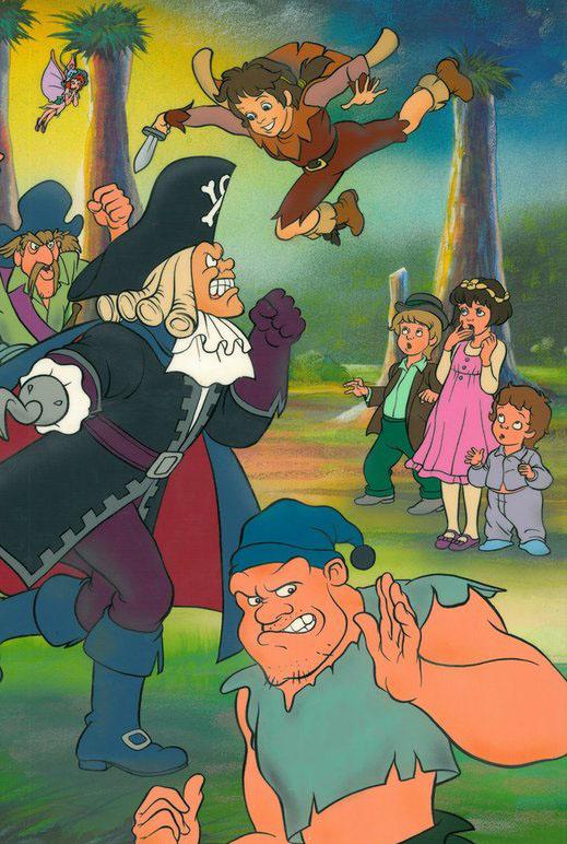 Fox's Peter Pan and the pirates KBS에서 피터팬의 모험 으로 방영