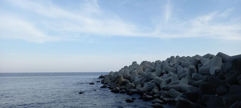 울릉도 여행 갔을 찍었던 바다 사진